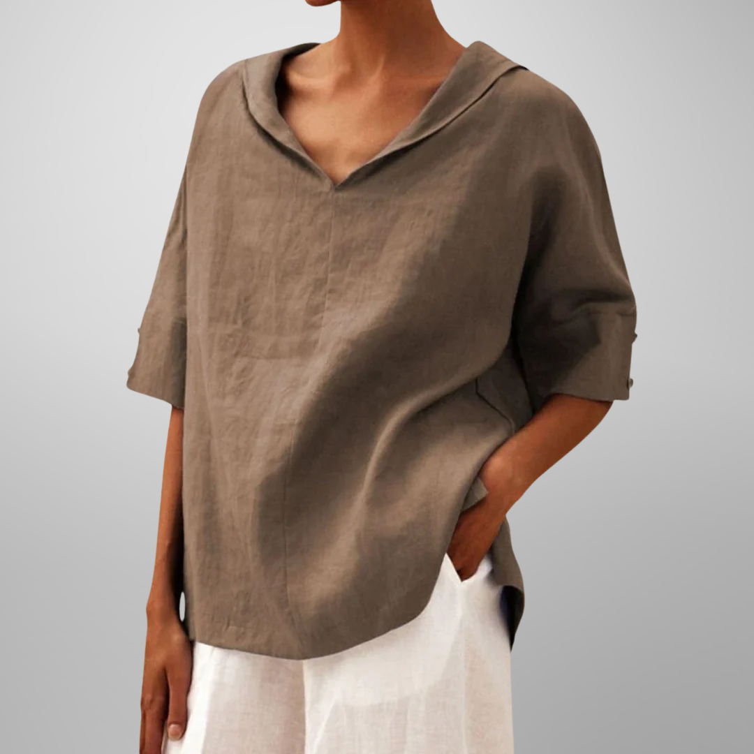 Lucy – Katoenen Losse Blouse