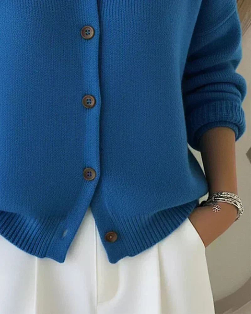 Vespera™ | Knopkragen Cardigan