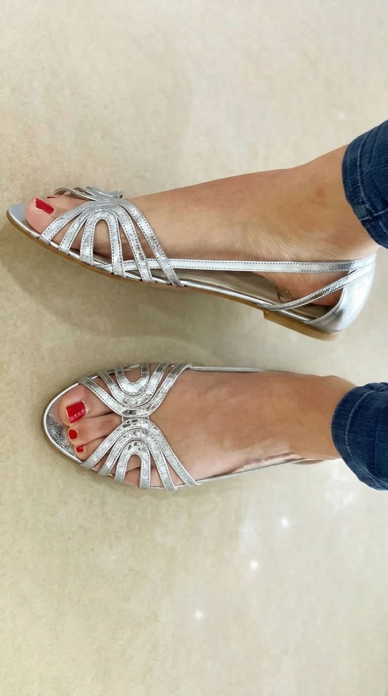 Eleonora | Gouden Sandalen Zomerlicht