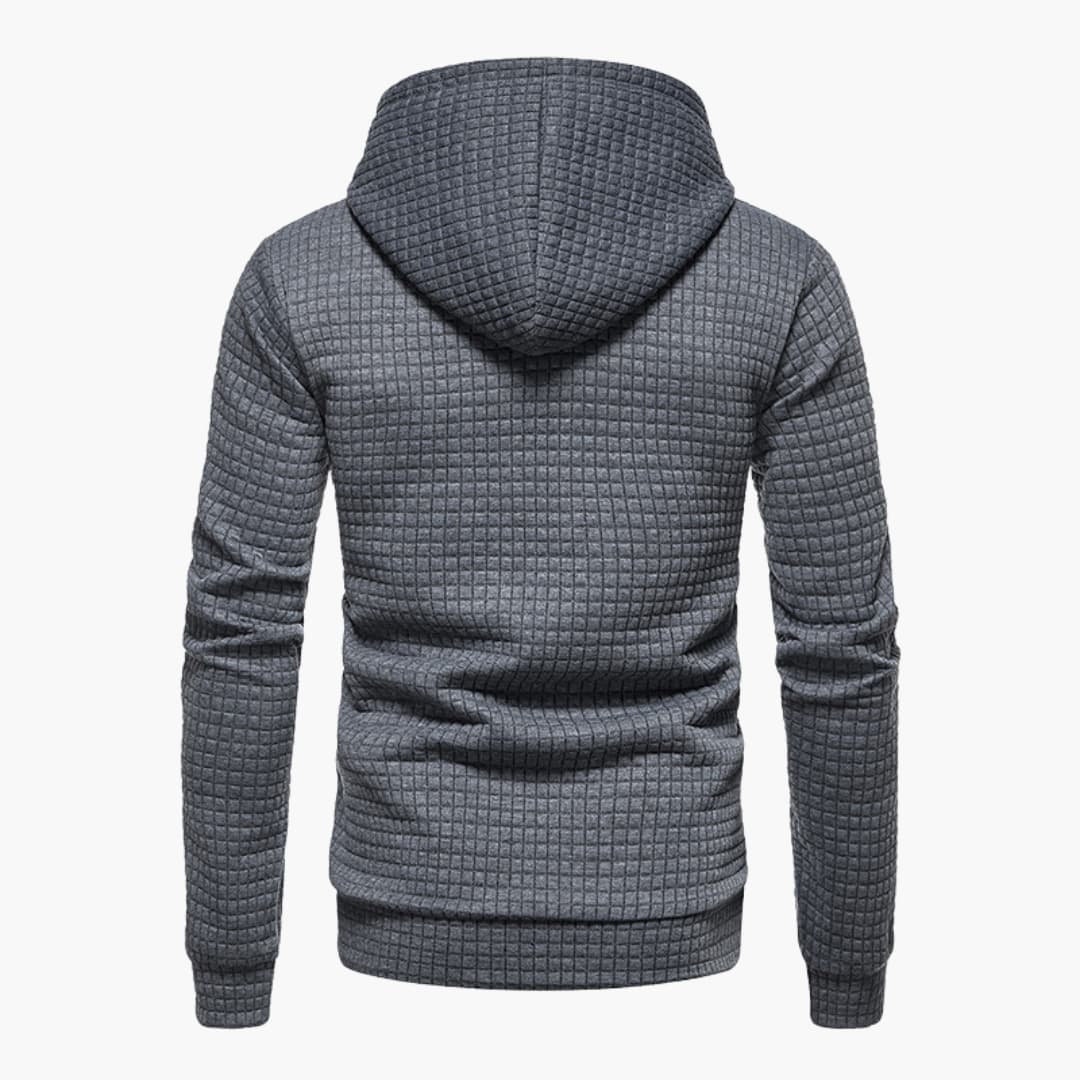 Van Laarhoven Mode | Hoodie met ruitpatroon – 1+1 gratis