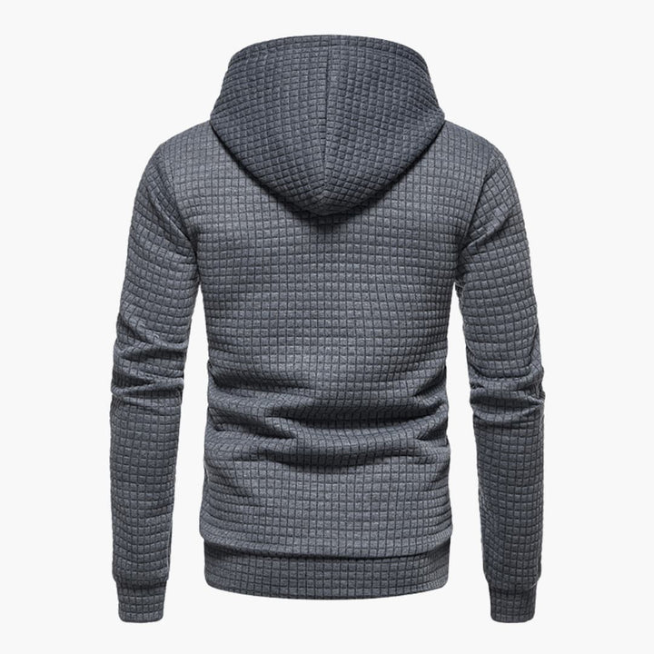 Van Laarhoven Mode | Hoodie met ruitpatroon – 1+1 gratis