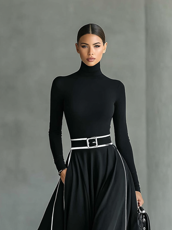 Susanna™ | Elegante Maxi-Jurk met Ceintuur