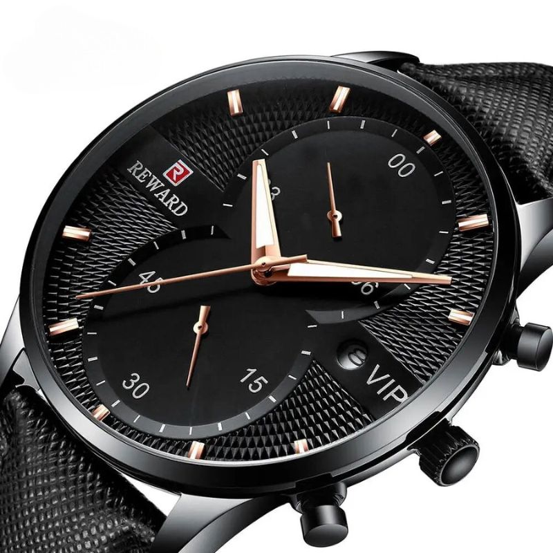 Luxe Waterdichte Quartz Chronograaf Horloge