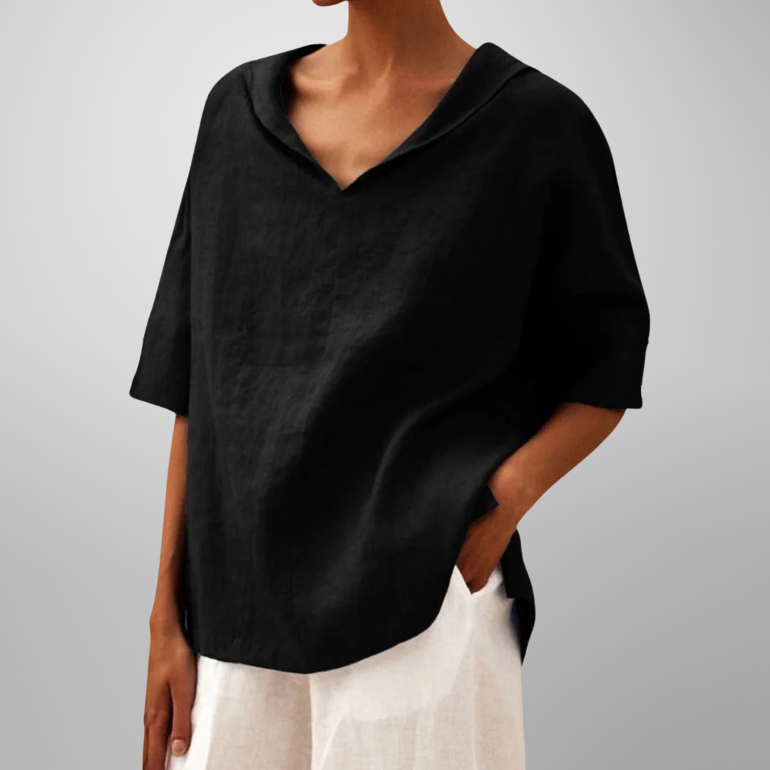 Lucy – Katoenen Losse Blouse