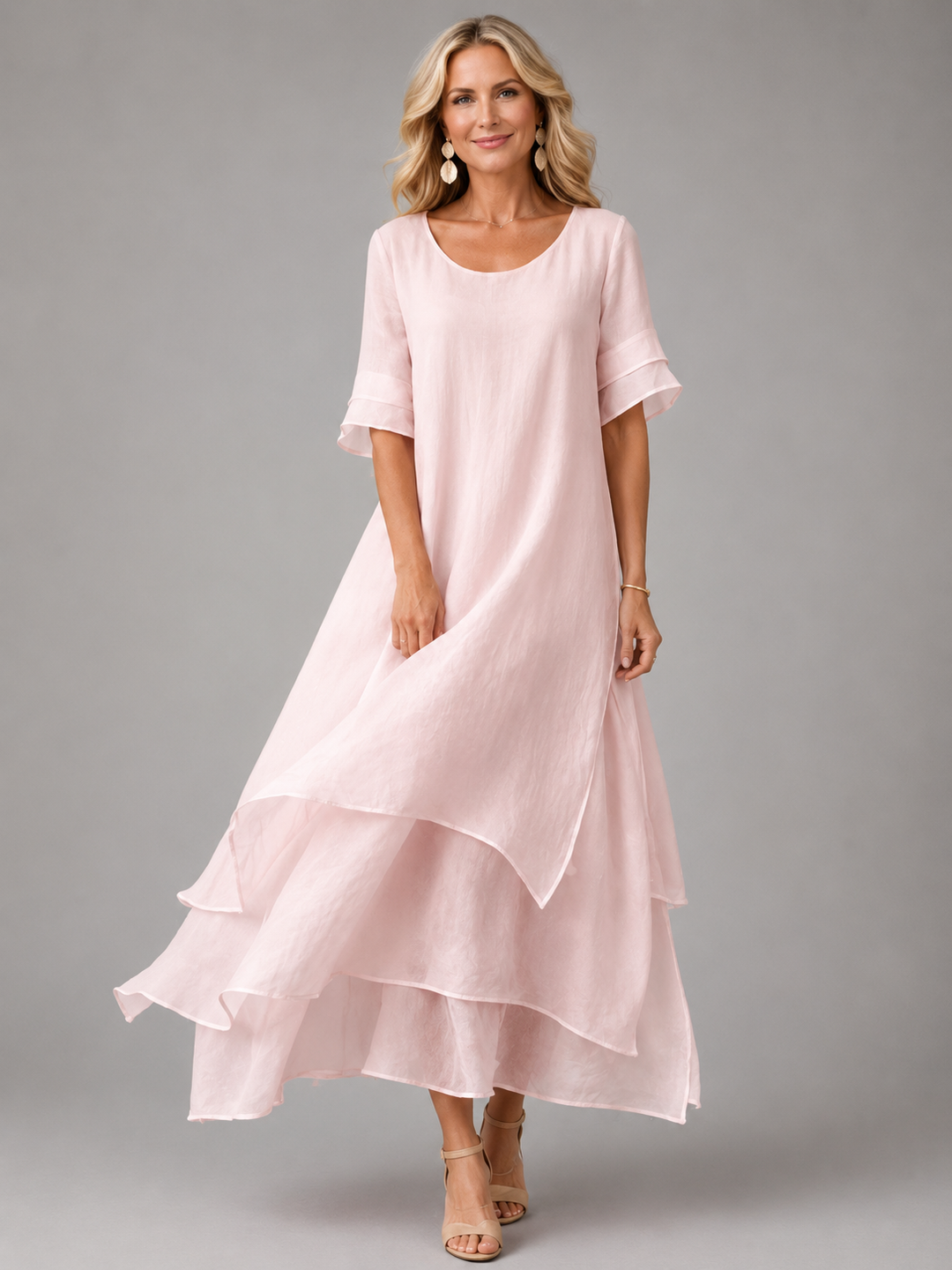 Linde | Flowing Grace Maxi Jurk