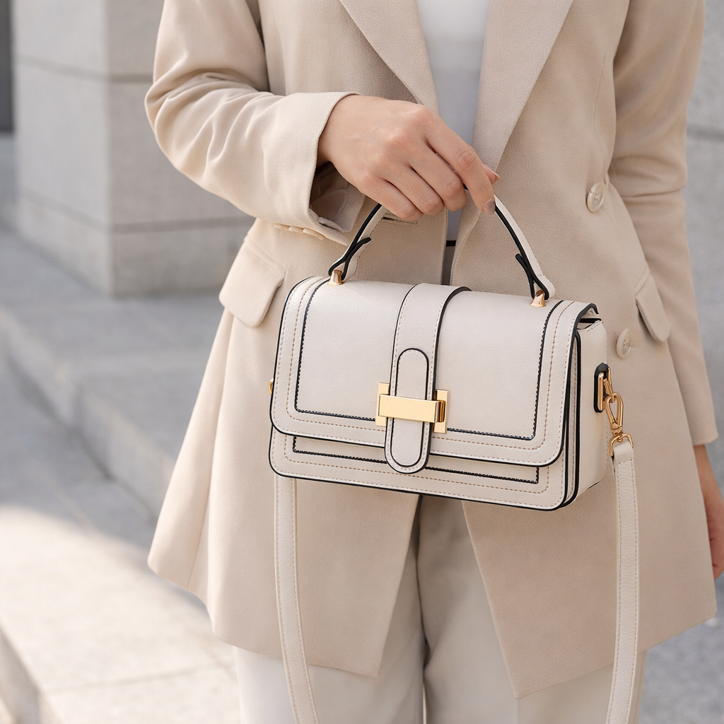 Luna Paris - Elegante Leren Tas