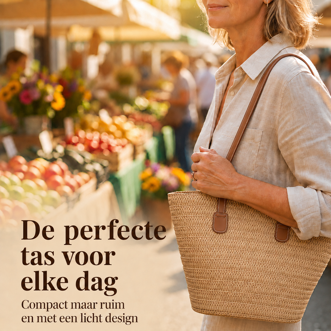 Sandra | Elegante Gevlochten Tas