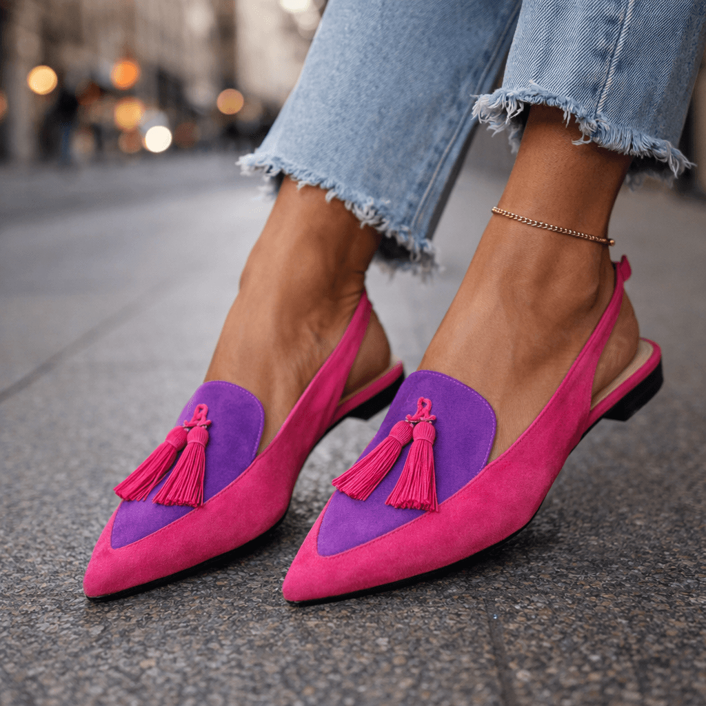 Eliza | Sandalen met bandjes en franjes