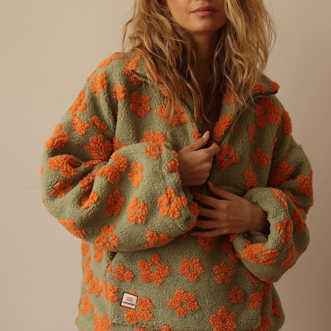 Daisy™ | Trui met bloemenpatroon