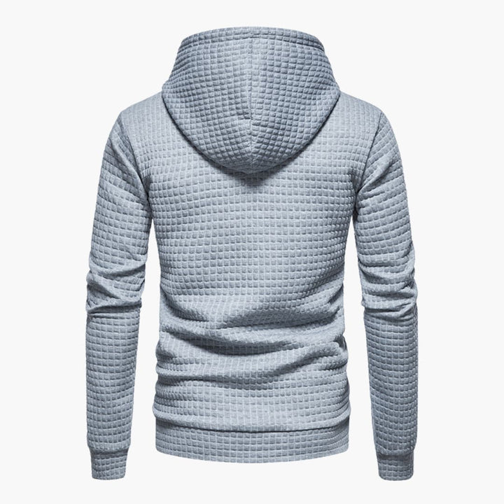 Van Laarhoven Mode | Hoodie met ruitpatroon – 1+1 gratis
