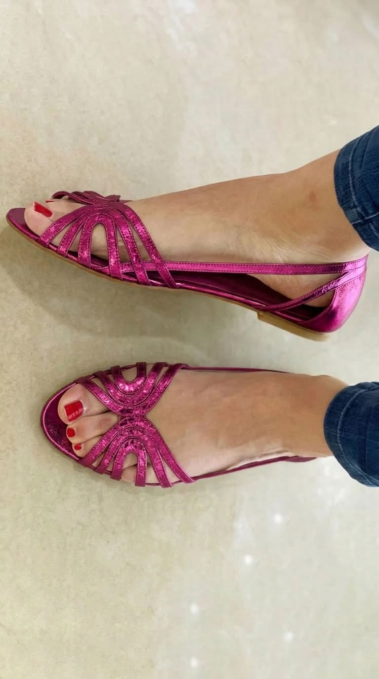 Eleonora | Gouden Sandalen Zomerlicht