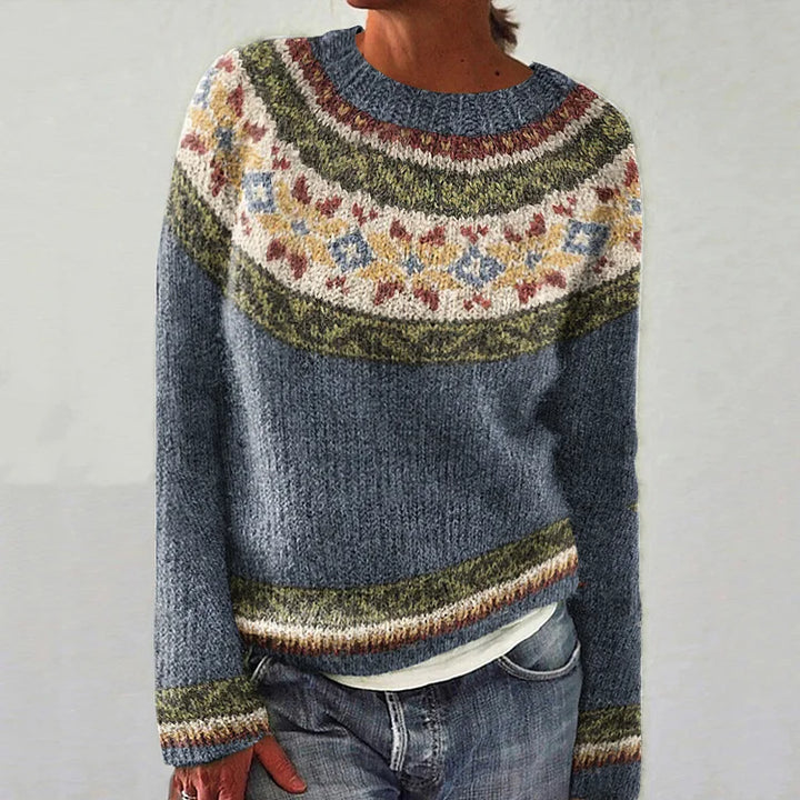 Marie | Trui met Scandinavisch patroon