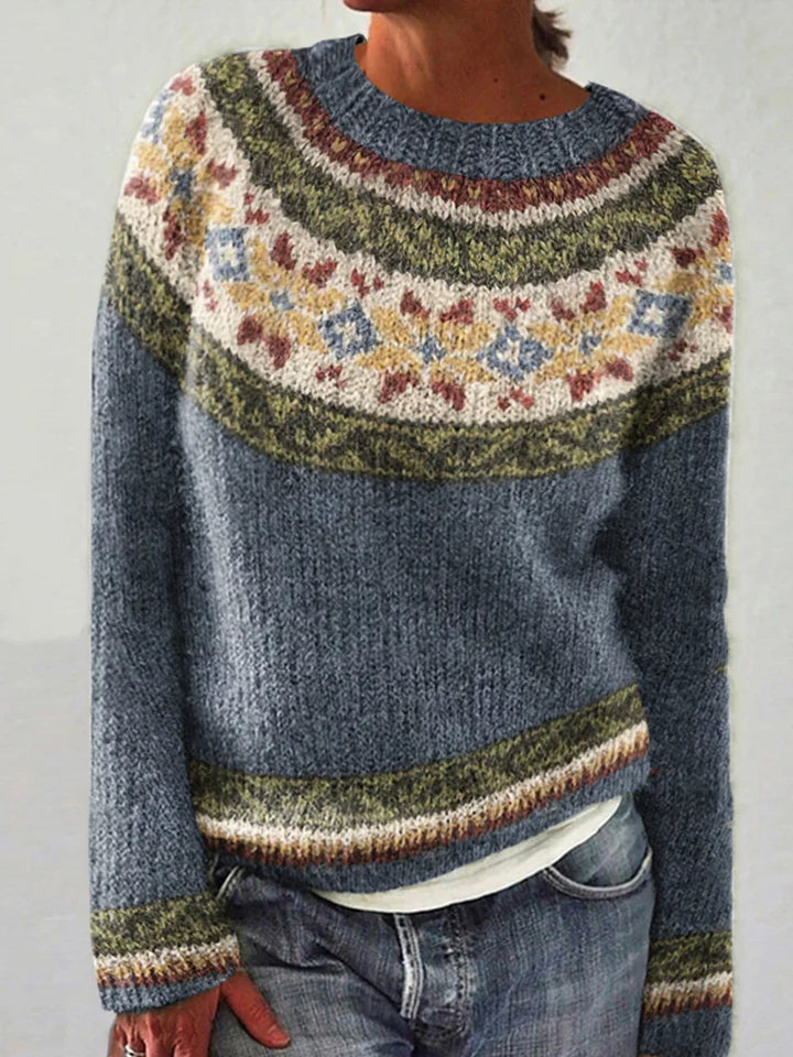 Marie | Trui met Scandinavisch patroon