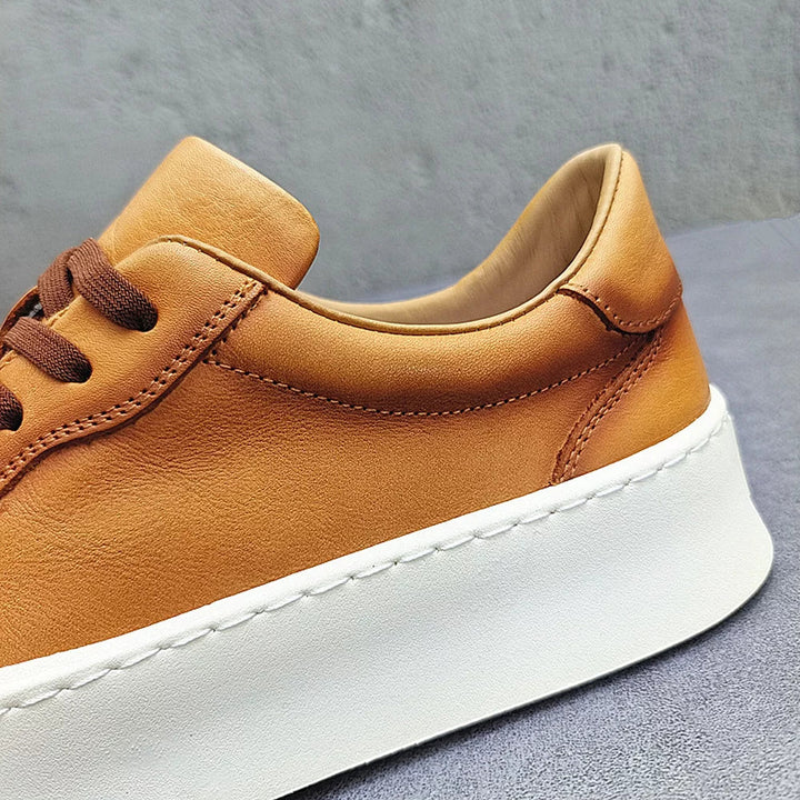 Bossélio | Leren Low-Top Sneakers