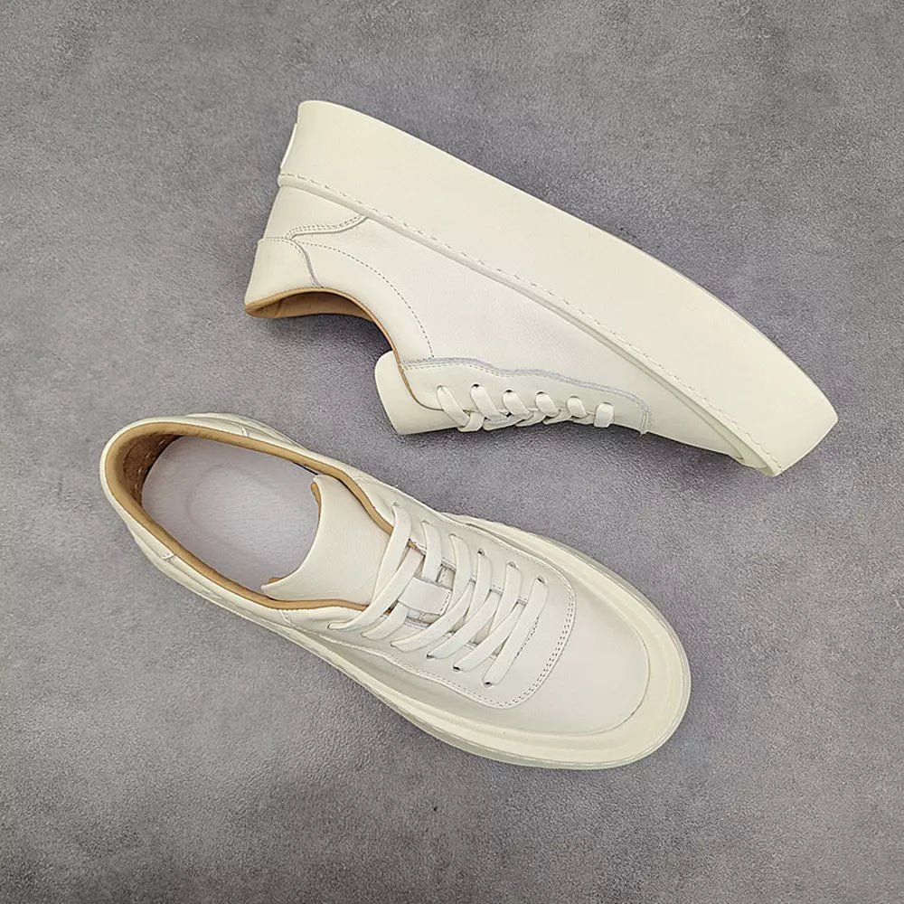 Bossélio | Leren Low-Top Sneakers