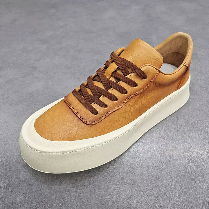 Bossélio | Leren Low-Top Sneakers