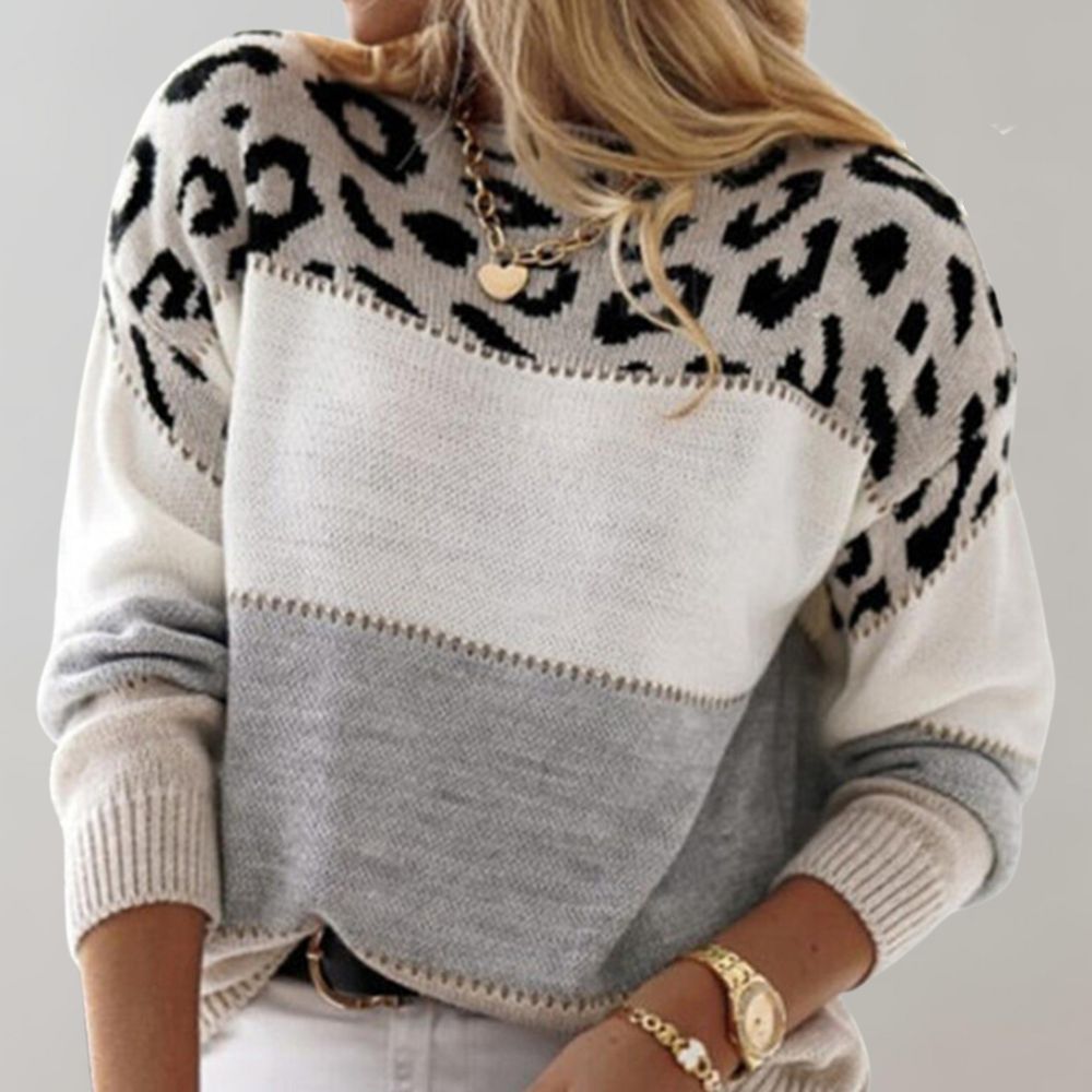 Cheyenne | Stijlvolle sweater met panter design