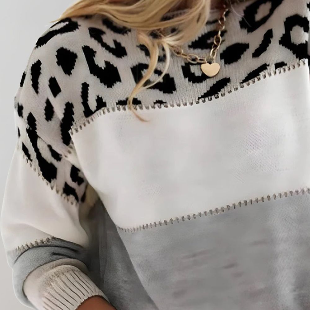 Cheyenne | Stijlvolle sweater met panter design