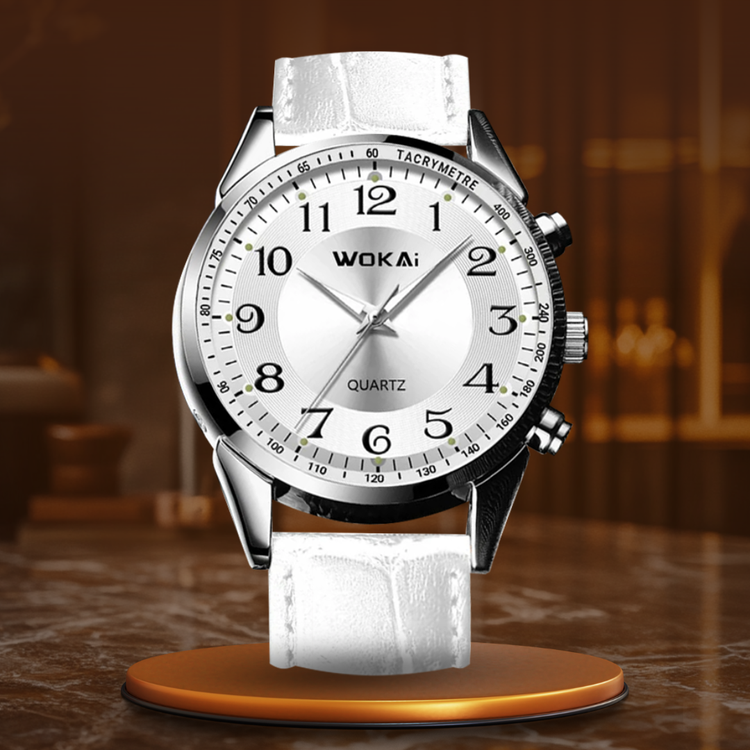 Casual Sport Witte Horloge