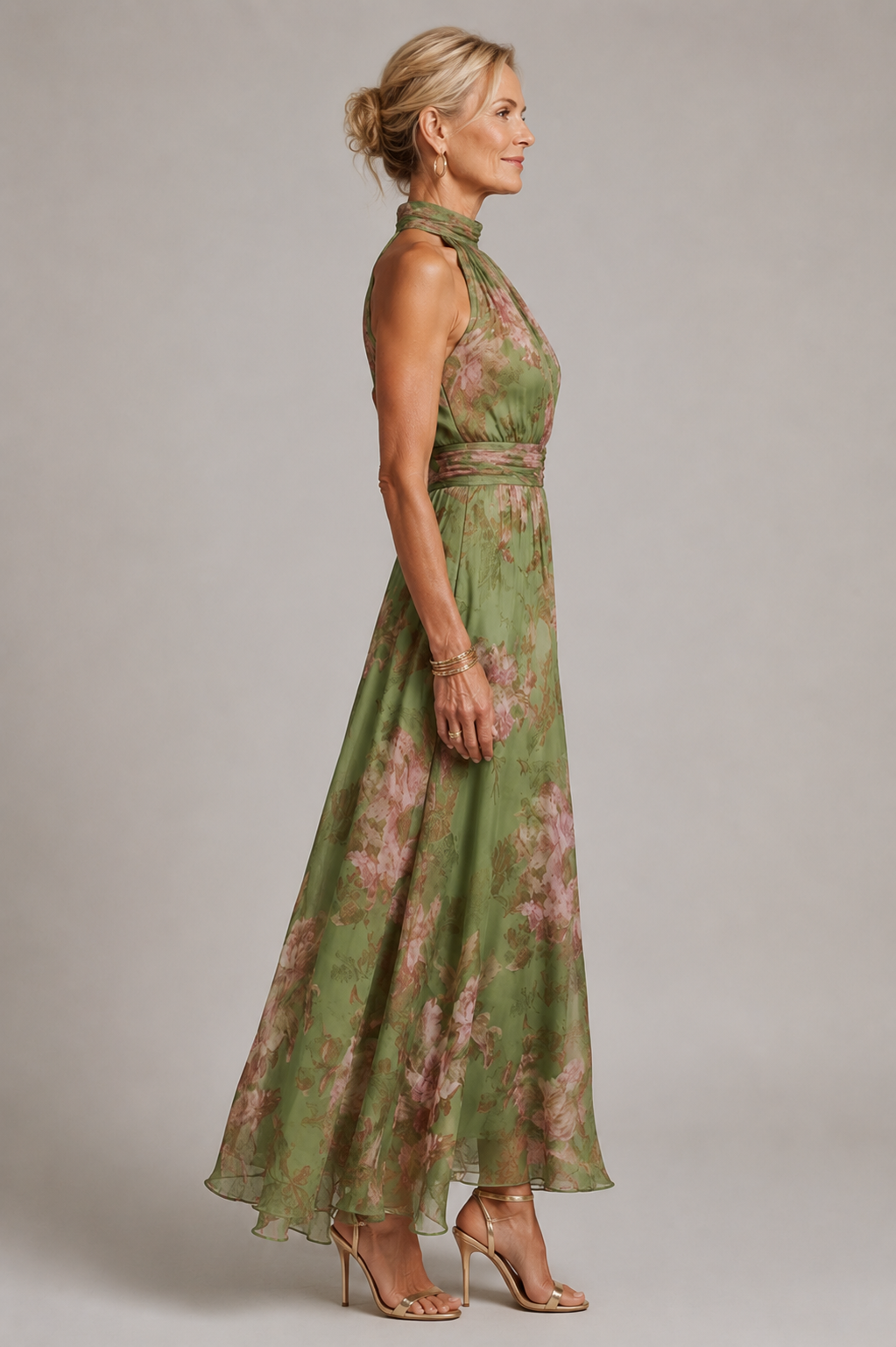 Julia | Jurk met Bloemenprint