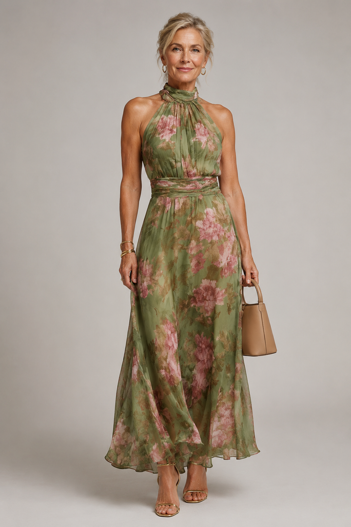 Julia | Jurk met Bloemenprint