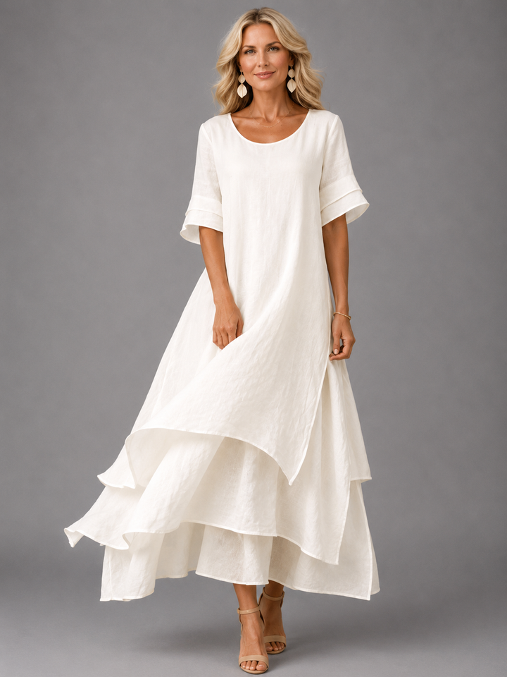 Linde | Flowing Grace Maxi Jurk