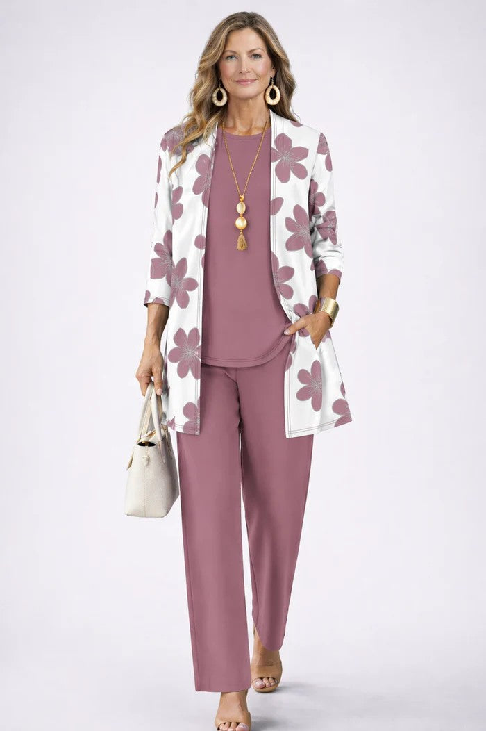 Eline | Elegante Klassieke Driedelige Set