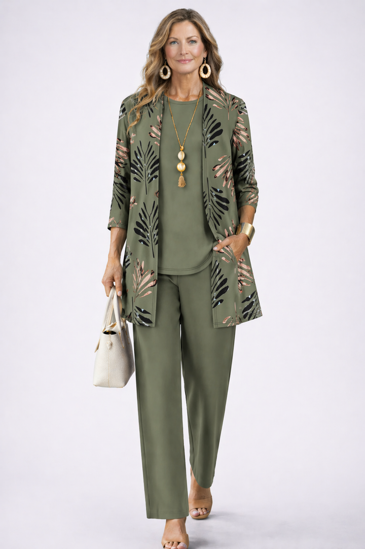 Eline | Elegante Klassieke Driedelige Set