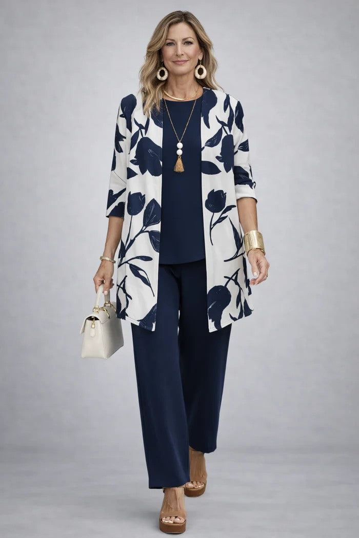 Eline | Elegante Klassieke Driedelige Set