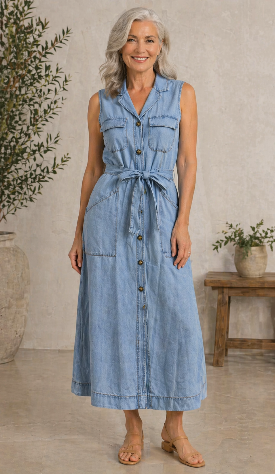 Susana | Denim jurk