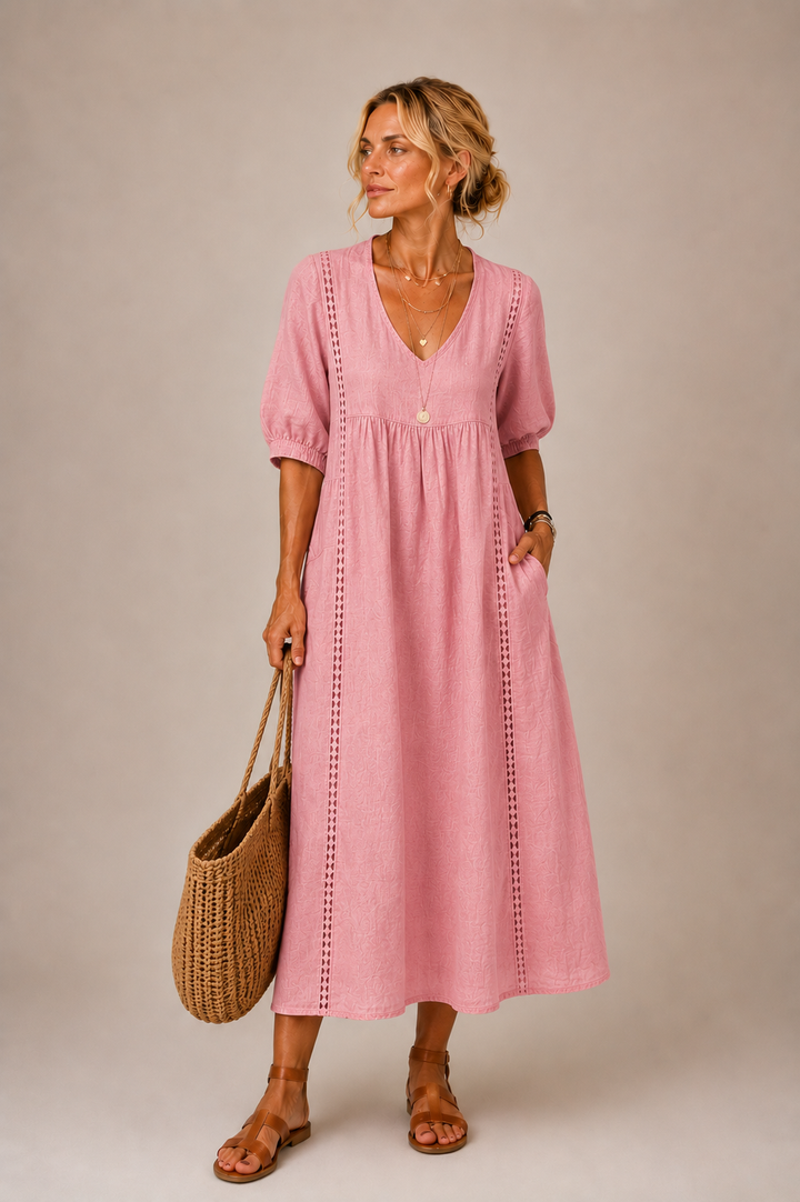 Madelon | Midi Zomerjurk