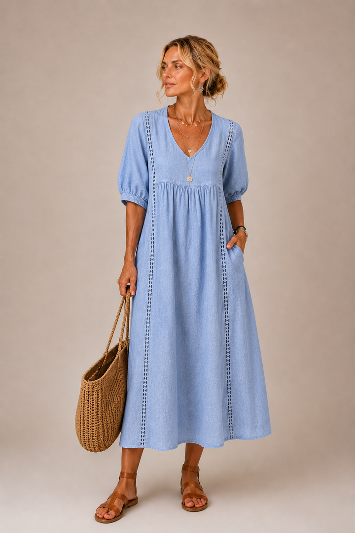 Madelon | Midi Zomerjurk