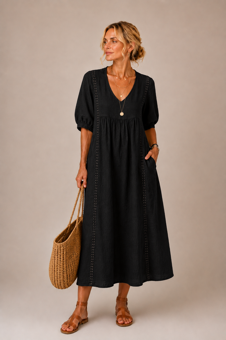 Madelon | Midi Zomerjurk