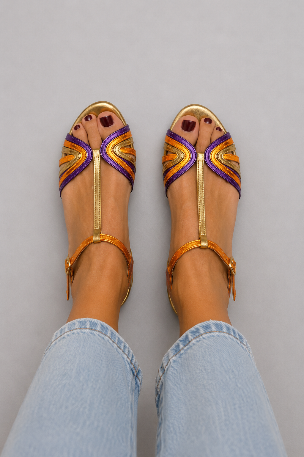 Viviana | Sandalen Mediterrane Kleuren