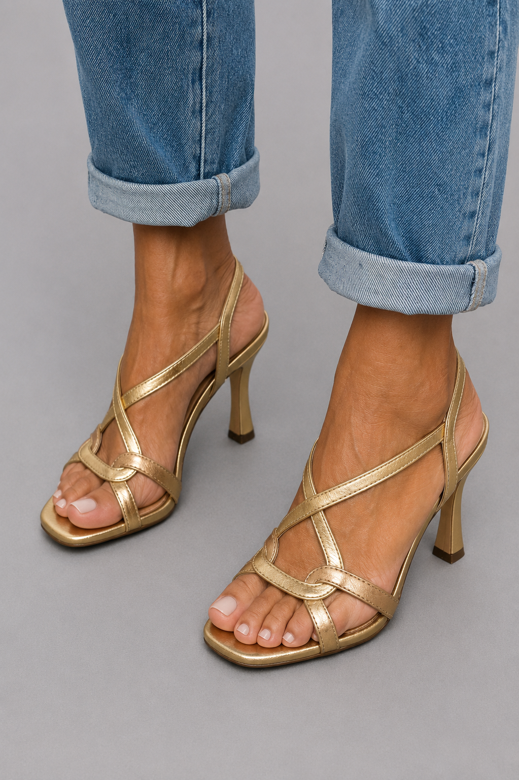 Elisabetta | Gouden Sandalen Zomer Charme