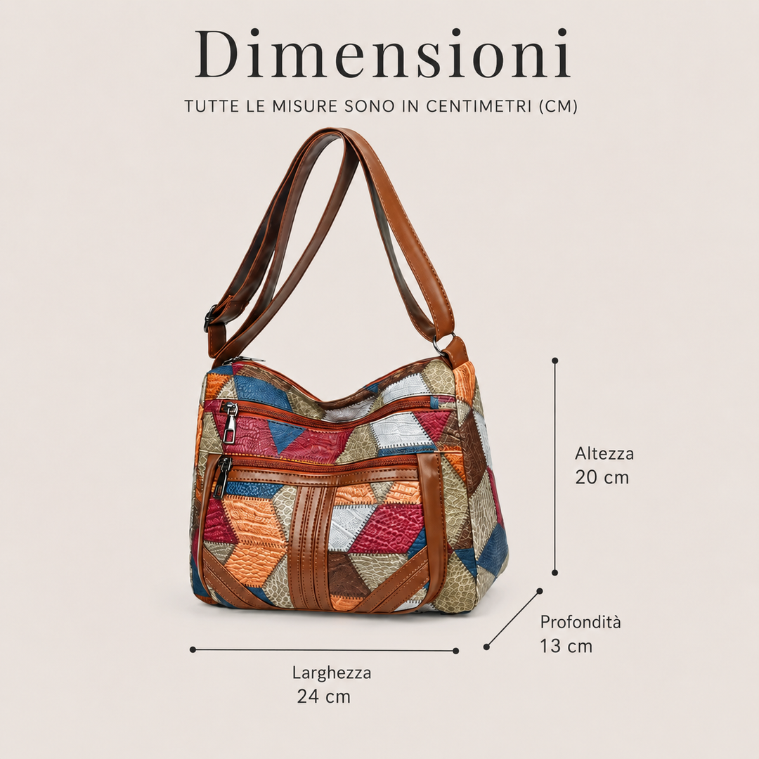 Nella | Patchwork tas
