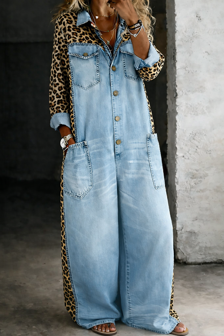 Amanda | Denim Overall