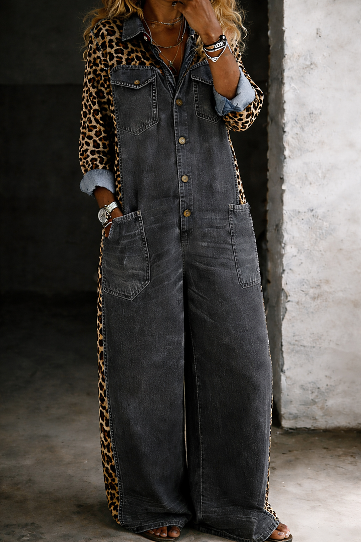 Amanda | Denim Overall