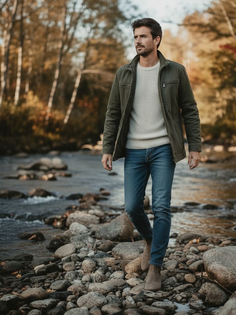 Van Laarhoven® |  Vintage Olijfgroene Field Jacket