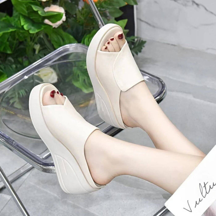 Eliza™ – Orthopedische Slip-on Wedge Sandalen