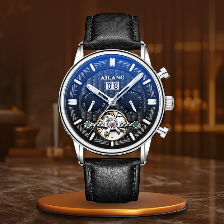 Stijlvolle Waterdichte Tourbillon Horloge