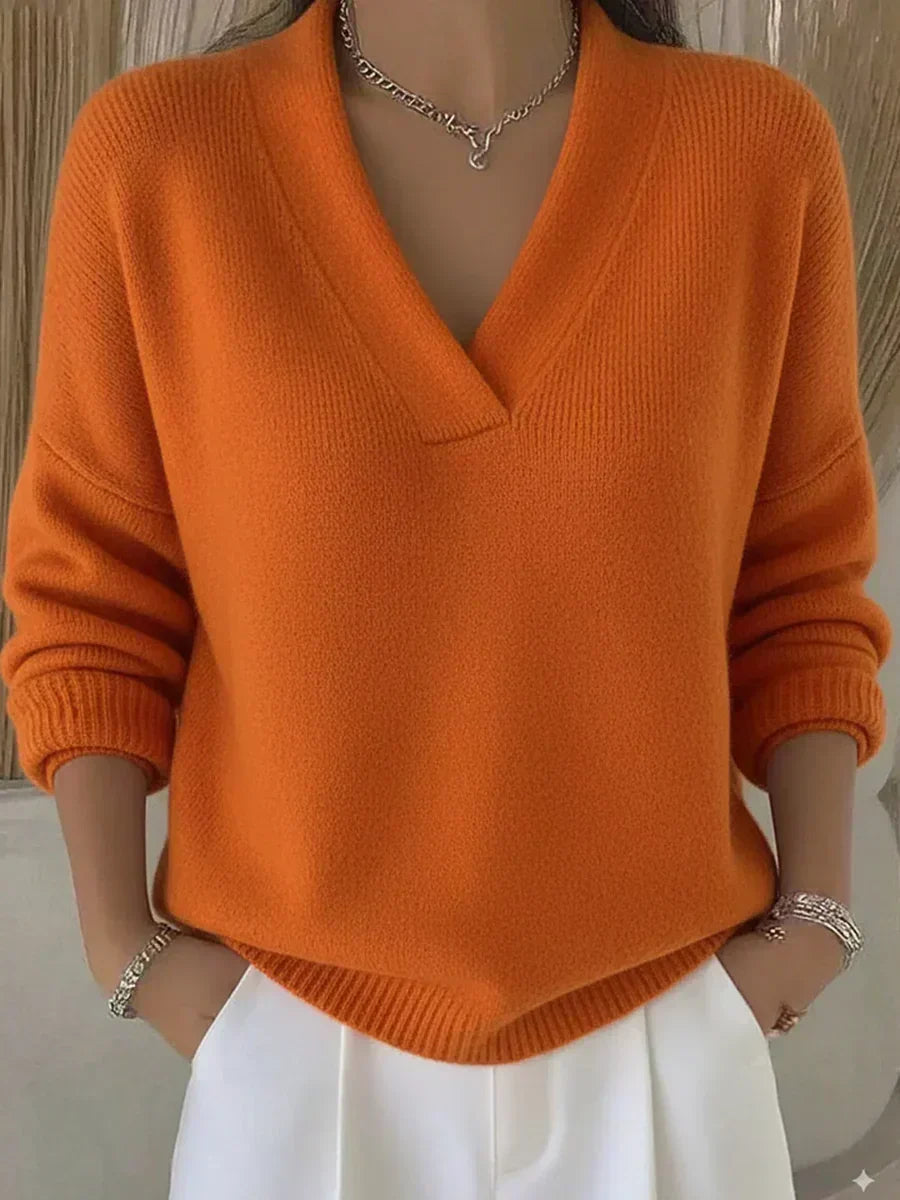 Vivelle™ | Relaxed V-hals Trui