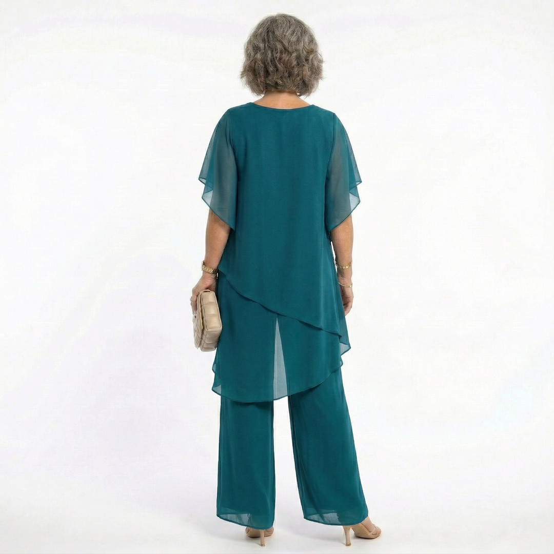 Sharyn™ | Gelaagde Tuniek- en Broekset