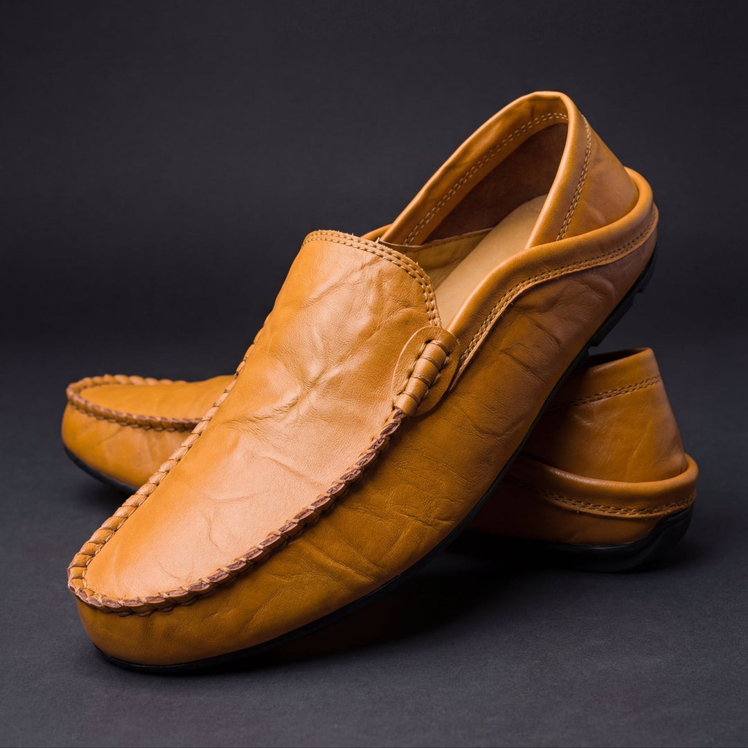 Giorgio | Elegante leren instappers