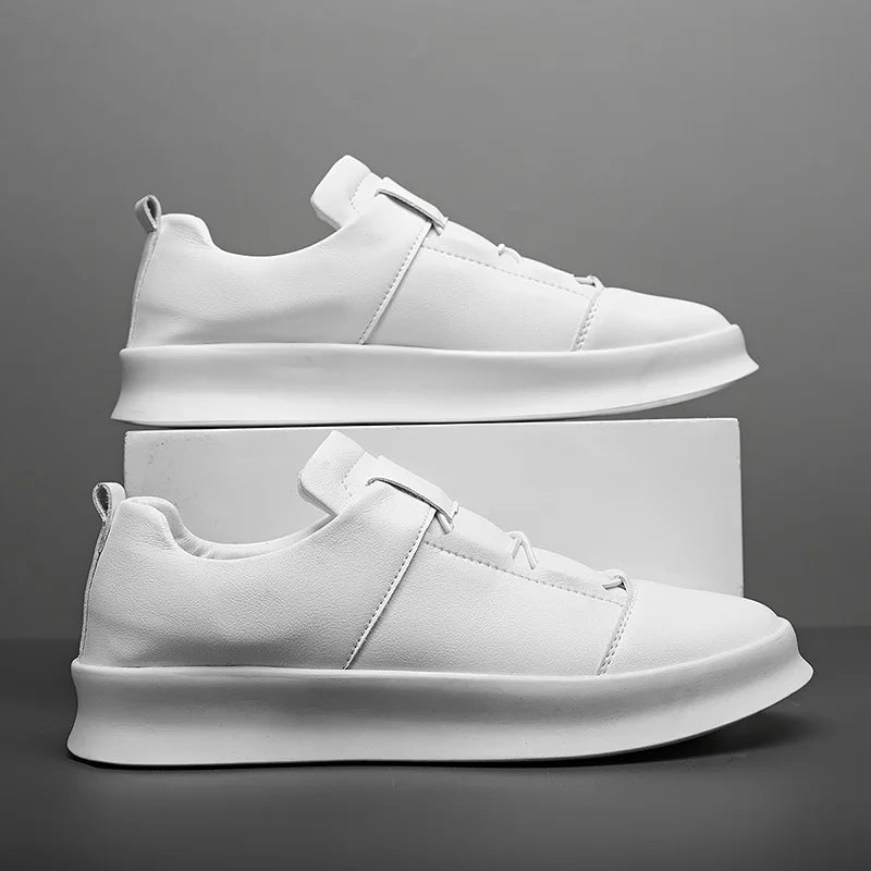 Designer Sneakers met witte rubber zool