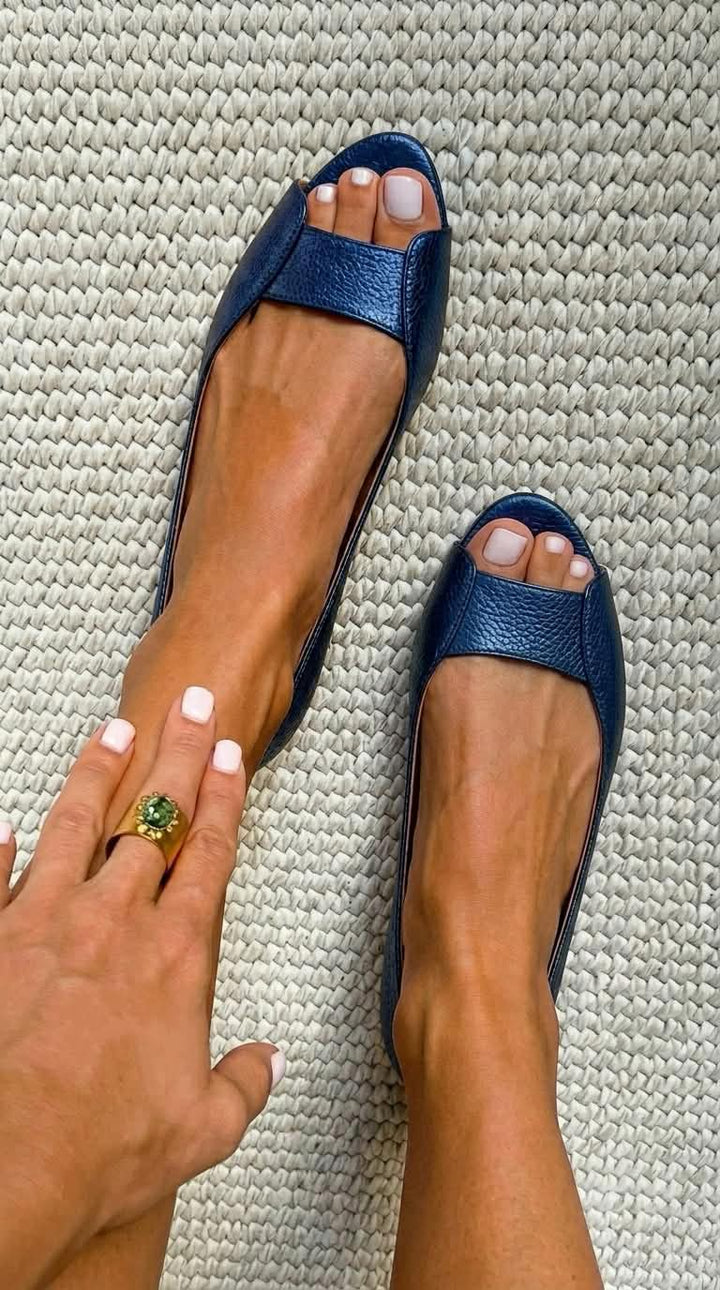 Adelina | Gouden Comfort Chic Sandalen
