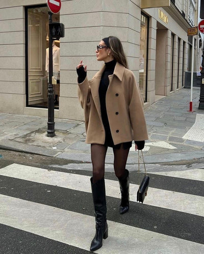 Jazzy™ - Oversized Wollen Jas