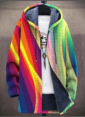 Malcolm | Opvallend vest met capuchon
