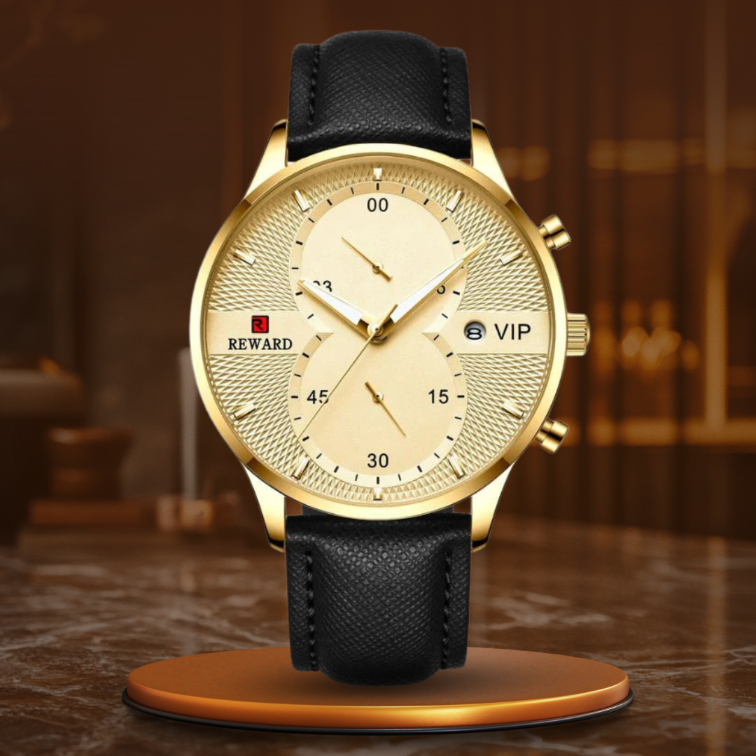 Luxe Waterdichte Quartz Chronograaf Horloge