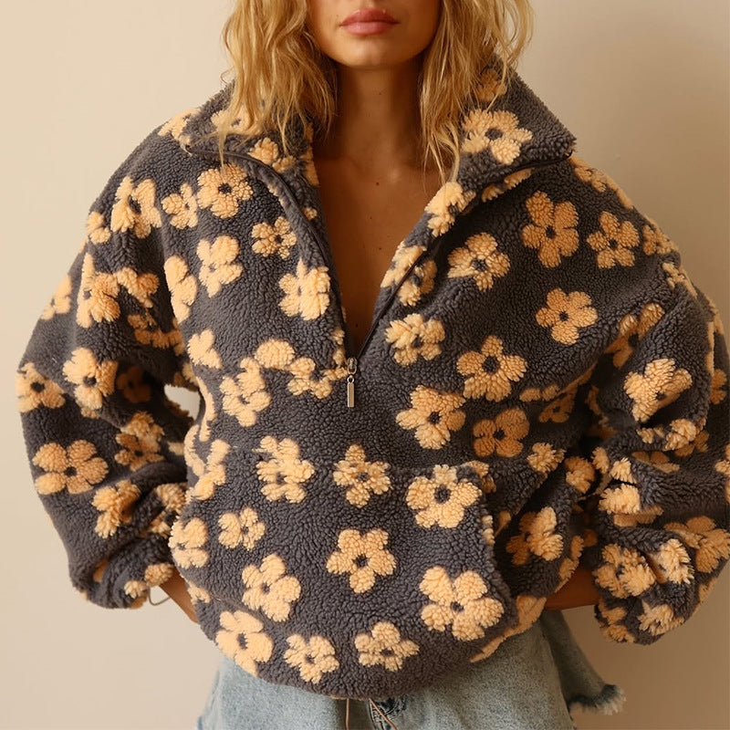 Daisy™ | Trui met bloemenpatroon